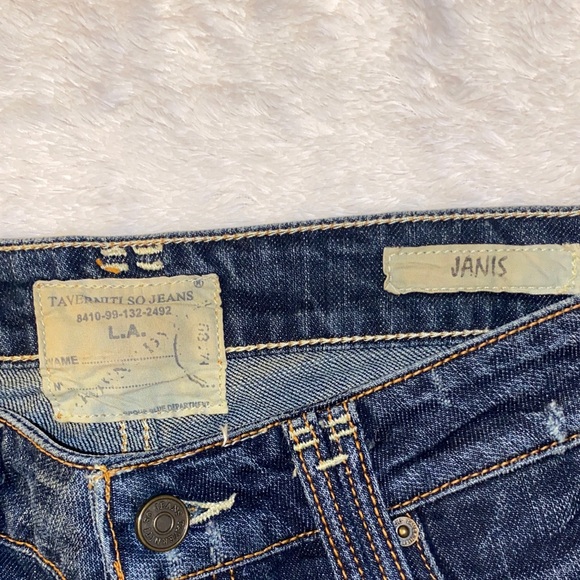 Taverniti So Jeans Dark Blue Boot Cut - Picture 2 of 7